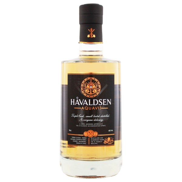 Håvaldsen Aquavit Triple Cask 40% vol., 0,7L-Flasche