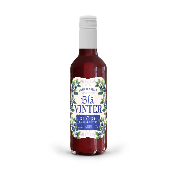 Herrljunga Blå Vinter Glögg, 10% vol. 0,375 L
