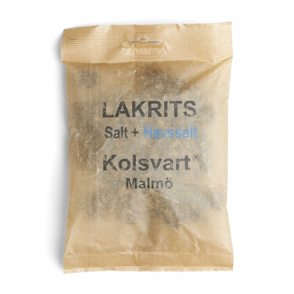 Kolsvart Lakritz SALT+HAVSSALT, 25 x 120g-3