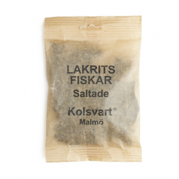 Kolsvart Lakritz SALTA FISKAR, 25 x 120g-3