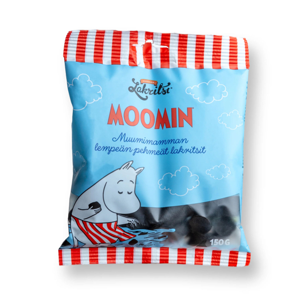 Kouvolan Lakritsi Moomin Lakritzstücke, 10 x 150g