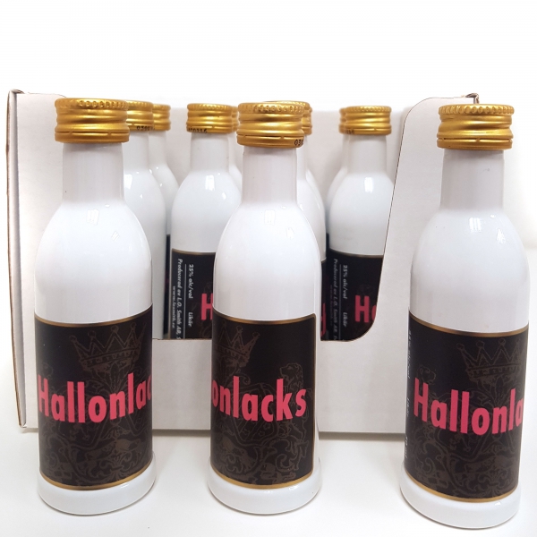 L.O.Smith Himbeer-Lakritz-Likör 25% vol., 12 x 50ml-Display