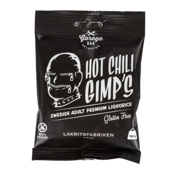 Lakritsfabriken Hot Chili Gimp's Lakritz 12 x 100g