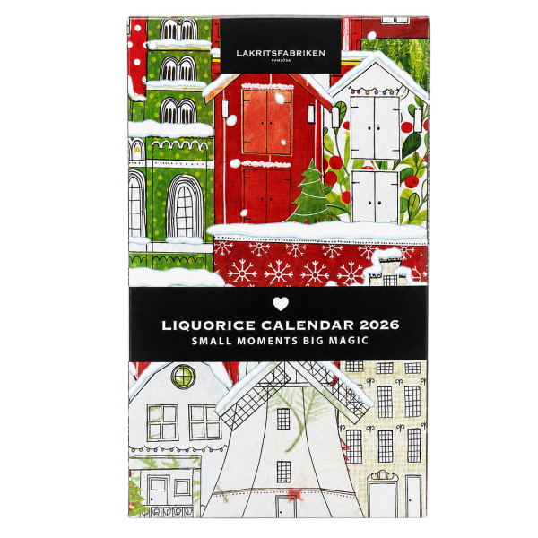 Lakritsfabriken Lakritz-Adventskalender 2026, 6 x 720g