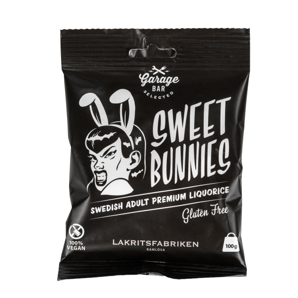 Lakritsfabriken Sweet Bunnies Lakritz 12 x 100g