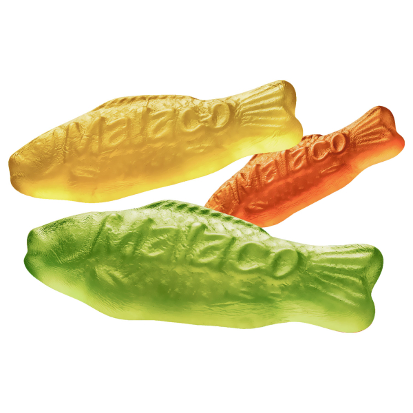 Malaco Pastellfisk, sur, 3,25kg