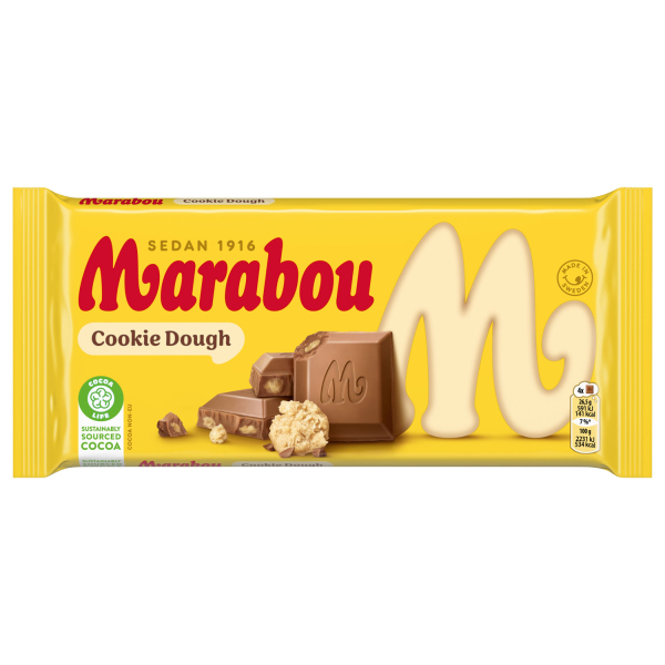 Marabou Cookie Dough, 17 x 185g