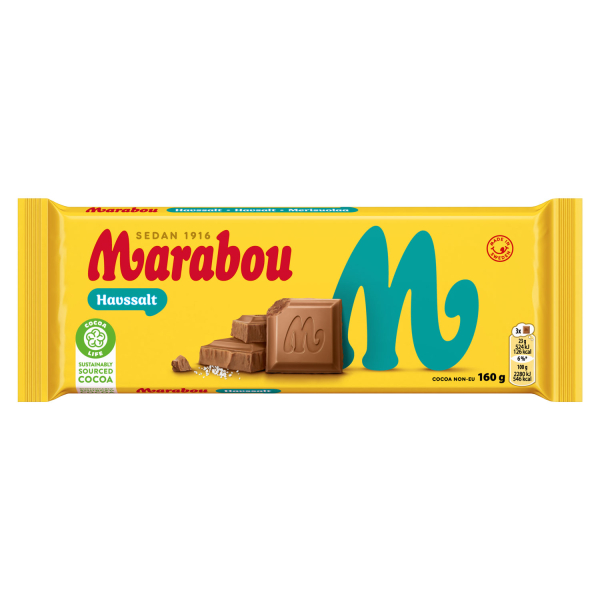 Marabou Havssalt, 16 x 160g
