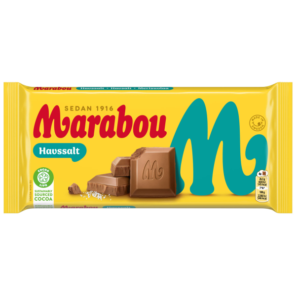 Marabou Havssalt, 17 x 185g