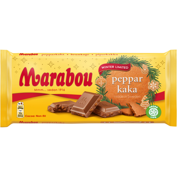 Marabou Pepparkaka, 17 x 185g