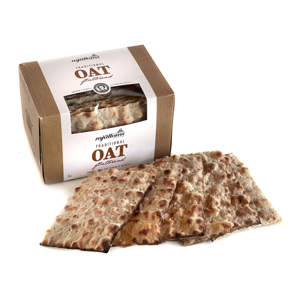 Mjälloms Tunnbröd Hafer, 16 x 120g-4