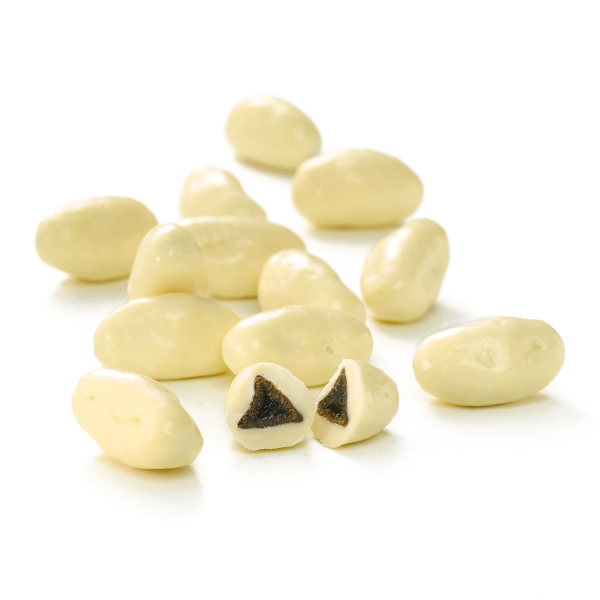 OJ Choklad Lakritzboote, weiße Schokolade, 2,5kg