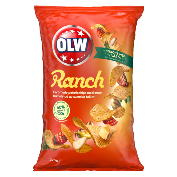 OLW Chips Ranch, 21 x 175g