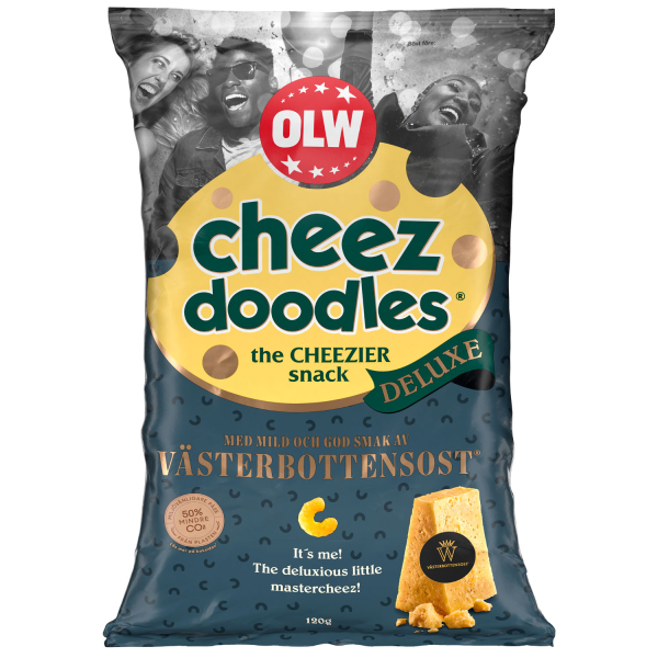 OLW Cheez Doodles Västerbottenost 24 x 120g