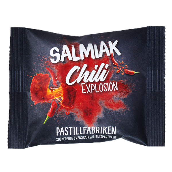 Pastillfabriken Salmiak-Chili 15x25g