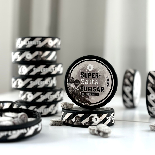 Pastillfabriken Supersalta Sugisar, Zuckerfrei 30 x 35g-2