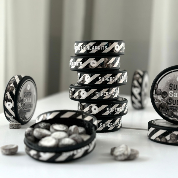 Pastillfabriken Supersalta Sugisar, Zuckerfrei 30 x 35g-3