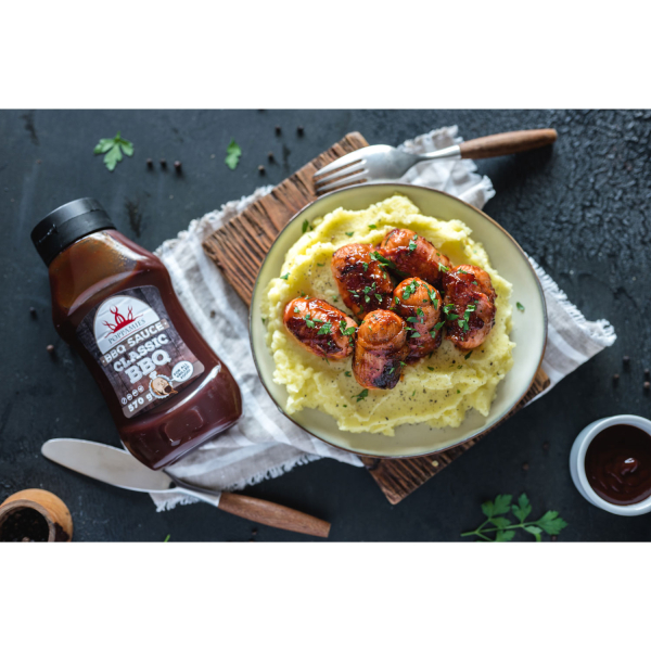 Poppamies Classic BBQ sauce 12 x 570g-1