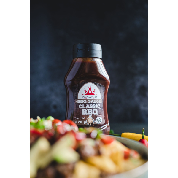 Poppamies Classic BBQ sauce 12 x 570g-2