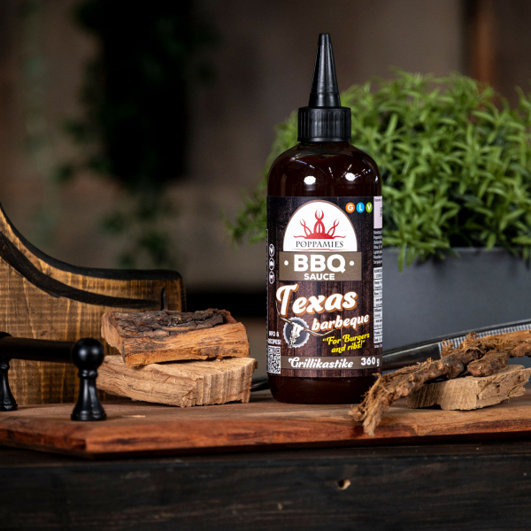 Poppamies Texas BBQ sauce 12 x 360g-1