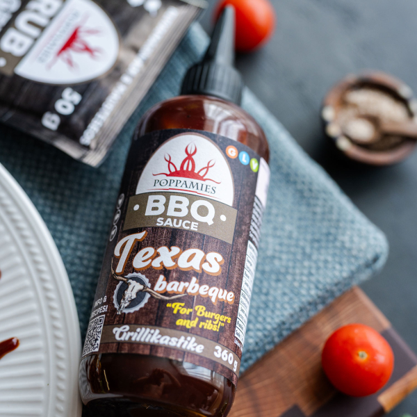 Poppamies Texas BBQ sauce 12 x 360g-2