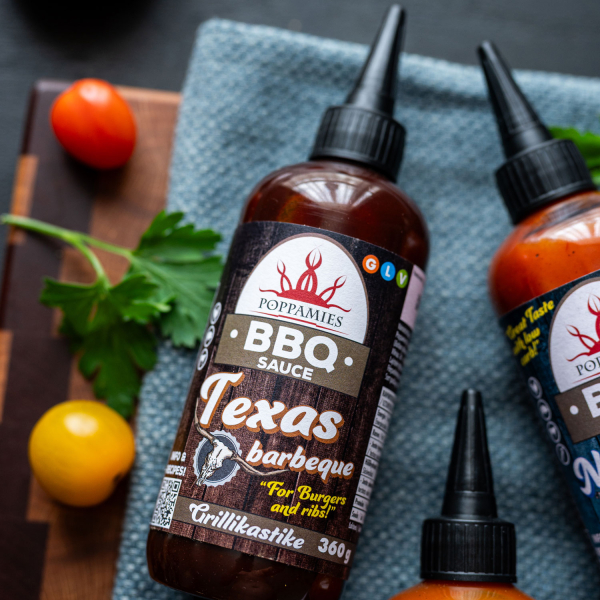 Poppamies Texas BBQ sauce 12 x 360g-4