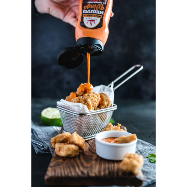 Poppamies Wing sauce Medium 10 x 340g-3