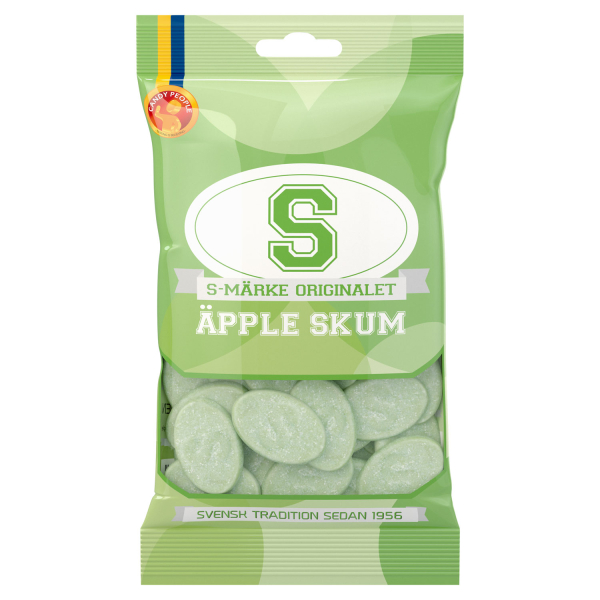 S-Märke Äpple Skum, 14 x 70g