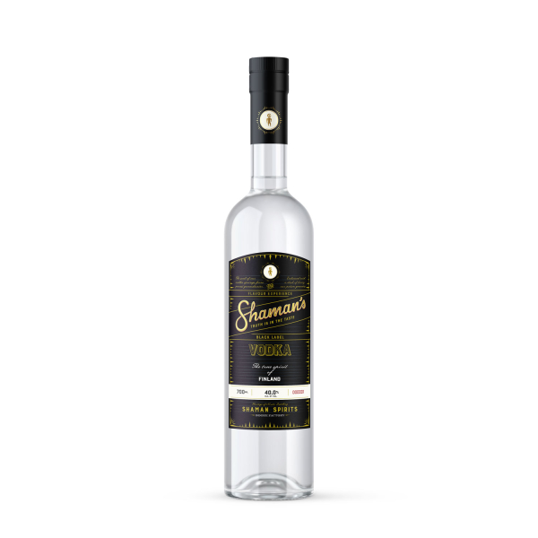 Shaman Vodka Black Label 40% vol., 700ml