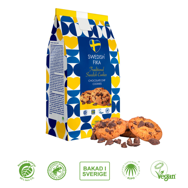 Swedish Fika Traditional Cookies Chocolate 10 x 250g