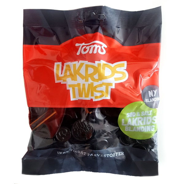 Toms Pingvin Lakritz Twist 12 x 275g