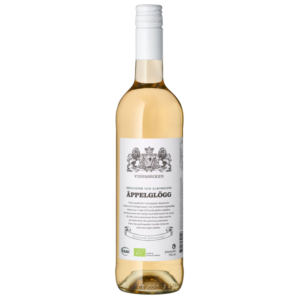 Vinfabriken Äppelglögg alkoholfrei, Flasche