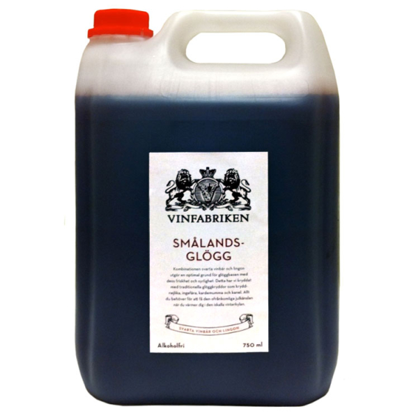 Vinfabriken Smålandsglögg alkoholfrei 5 Liter Kanister