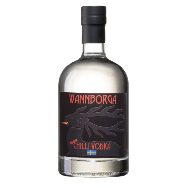 Wannborga Chili Vodka, 40% vol., 500ml