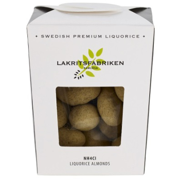 Lakritsfabriken NH4Cl Lakritz mit Mandeln, Verpackung