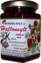 Moheda BIO-Himbeer-Konfitüre mit Vanille, Anis, Chili, Glas